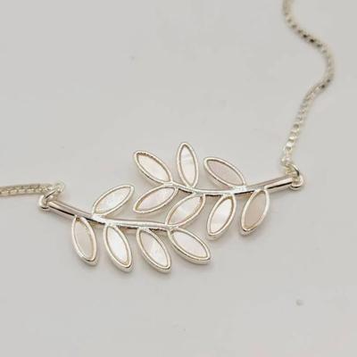 Giftable Silver Plate and Mother Of Pearl Bracelet 