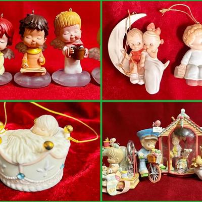 Hall Mark & Precious Moments Angel Ornaments + More! 