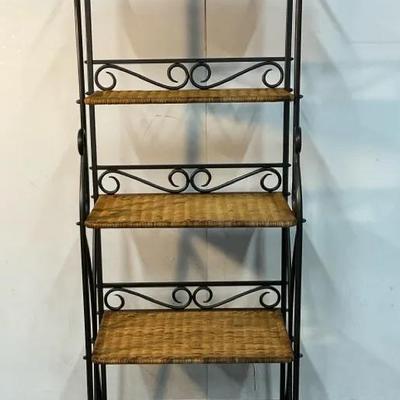 Wrought Iron Baker’s Rack