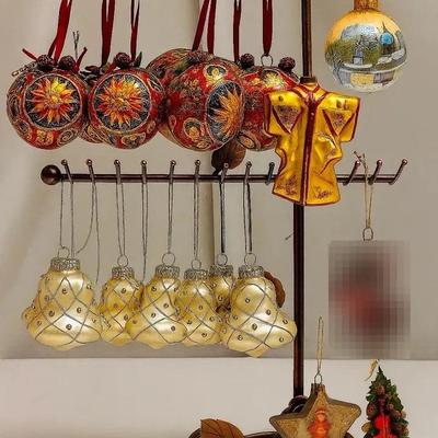 Diverse Collection of Vintage and Elegant Christmas Ornaments