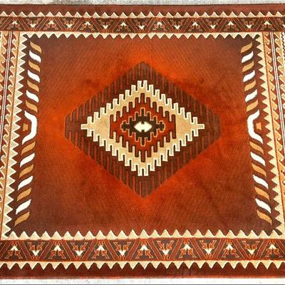 Southwestern “Kingdom Wool” Style Area Rug 