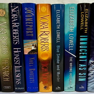 Gift-quality Hardbound Novels / Nora Roberts / Elizabeth Lowell