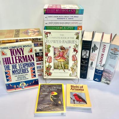 Boxed Book Collection – Tony Hillerman Mystery Series, History, Birding & More