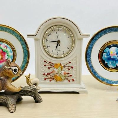 Porcelain Figure, Collector Plates + More! 