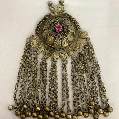 Antique Yemen Bell Pendant 