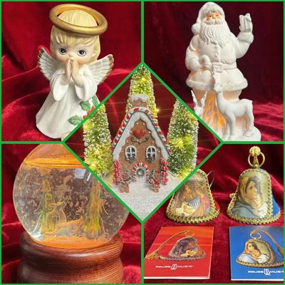 Reuge Swiss Musical Christmas Bells, Light Up Gingerbread House, Snow Globe + More Seasonal Decor!  