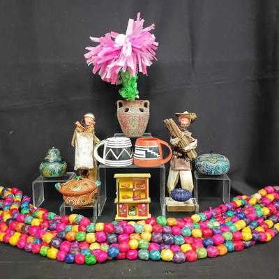 Mixed Folk Art & Handcrafted Decor Collection