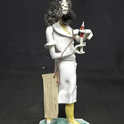 Bencini / G. Moretti Italian Hand-Painted Ceramic Figurine