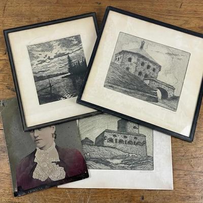 Signed Etchings 