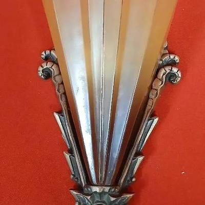 Two Antique American Art Deco Scones