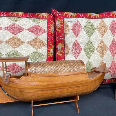 Thai Rice Boat Model 