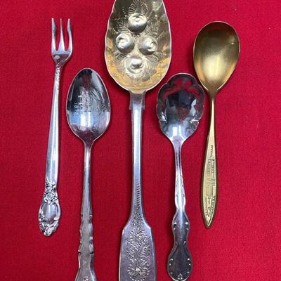 Antique Serving Spoons