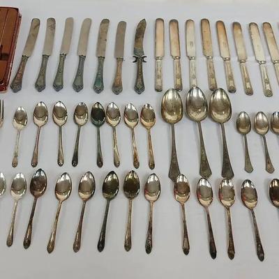 Mixed Antique Flatware & Cutlery Collection 