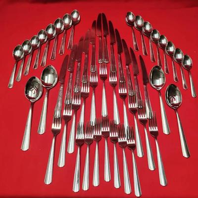 Oneida Gable Stainless Glossy Flatware Lot - Large Assortment! 