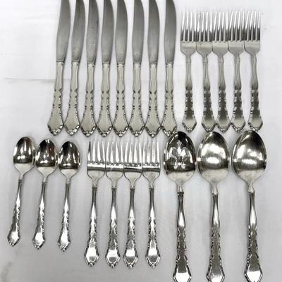 23-pc Set Oneida Satinique Community Stainless