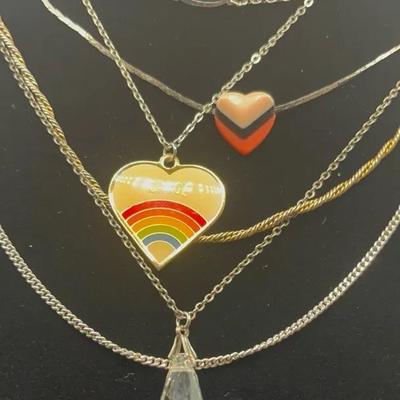 Various Silver Plated Necklaces