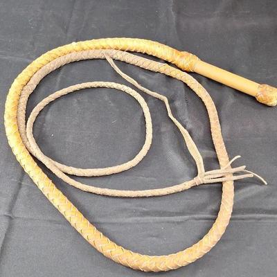 11 Foot Leather Laso Whip