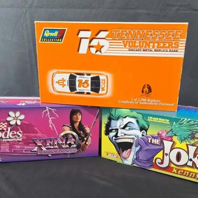 3 NIB Nascar Havoline The Joker Kenny Irwin -Xena Rhodes Furniture Warrior Princess Patty Moise 