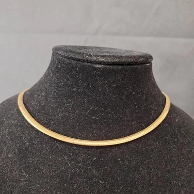 14K Gold 16" Necklace 17g