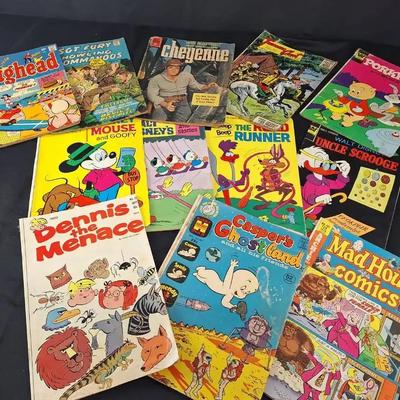 Large Lot Vintage Comics - Gold Key - Archie Series - Charlton and More