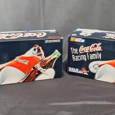 2 NIB Nasar Coca-Cola Racing Family 1:24 - Dale Ernhart Jr  