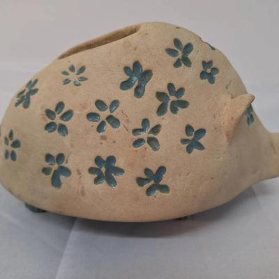 Mid Century David Gil & Yusuke Aida for Bennington Pottery Handmade Pig