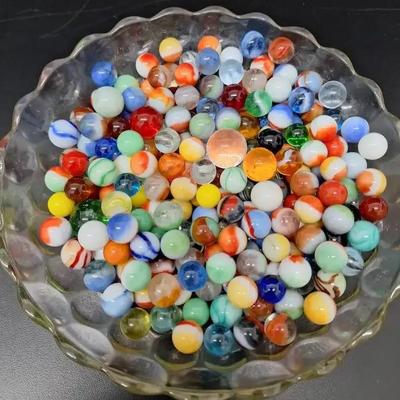Lot of Various Marbles - Uranium - # 1
