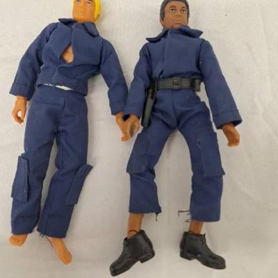2 Vintage 1970's LJN SWAT Hondo 8 in Figures 