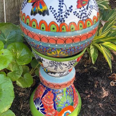 Mexican Talavera Pottery Planter