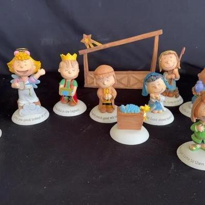 Peanuts Nativity Set 