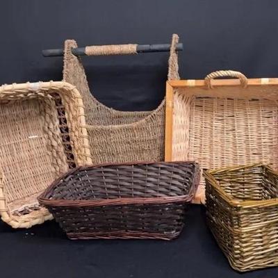 Wicker Baskets (5)