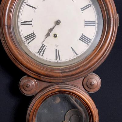 Vintage E. Ingraham & Co Wall Clock