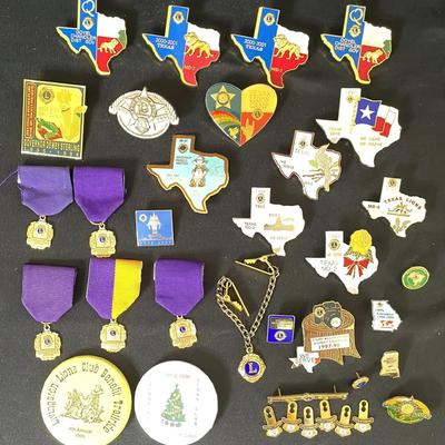 Lions Club Badges