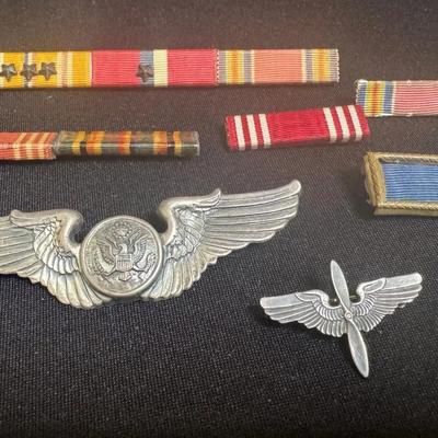 Sterling Silver Wing Badge, Pilot Wings & Badges 