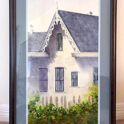 Water Color Print By Bernell Kelly