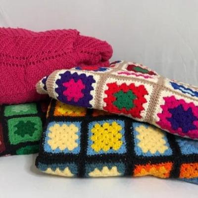 Crocheted Blankets/Throws
