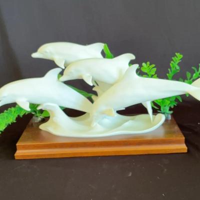 Dolphin Sculpture by Kaiser in Germany