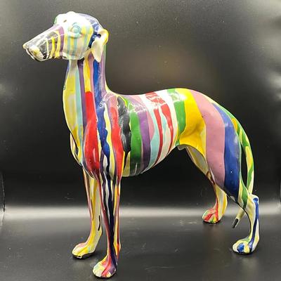 Pop Art Greyhound Dog