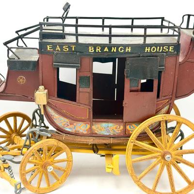 Vintage East Branch House stagecoach