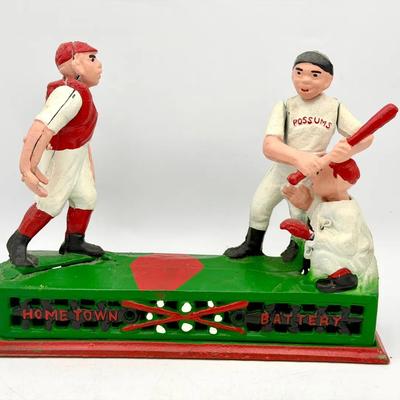 Vintage Golf Mechanical Coin Bank 