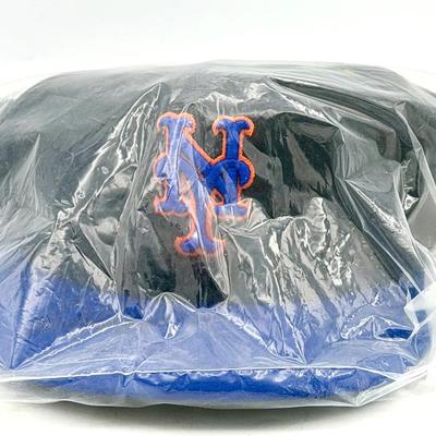 Carlos Delgado Signed Blue and Black Mets Cap (Signed in Black)