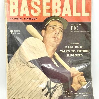 Street & Smith's 1948 Baseball Pictorial Yearbook featuring Joe DiMaggio on the cover