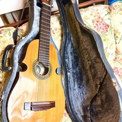 Acoustic Guitar With Case