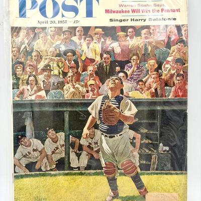The Saturday Evening Post magazine from April 20, 1957