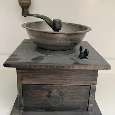 Vintage or Antique-Style Manual Coffee Grinder