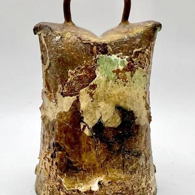 Antique or Vintage Brass Cowbell