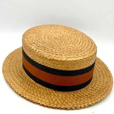 Dobbs Straw Boater Hat