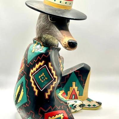 Robert Shields Trickster Coyote Sculpture