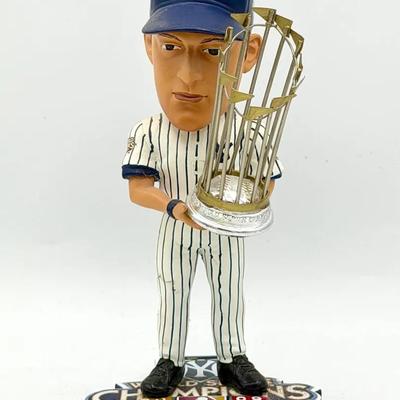 Phil Hughes New York Yankees 2009 World Series trophy bobblehead