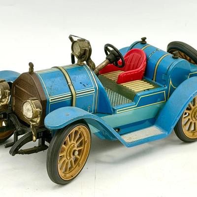 Schuco Oldtimer Mercer Type 35J / 1913 tin plate clockwork toy car